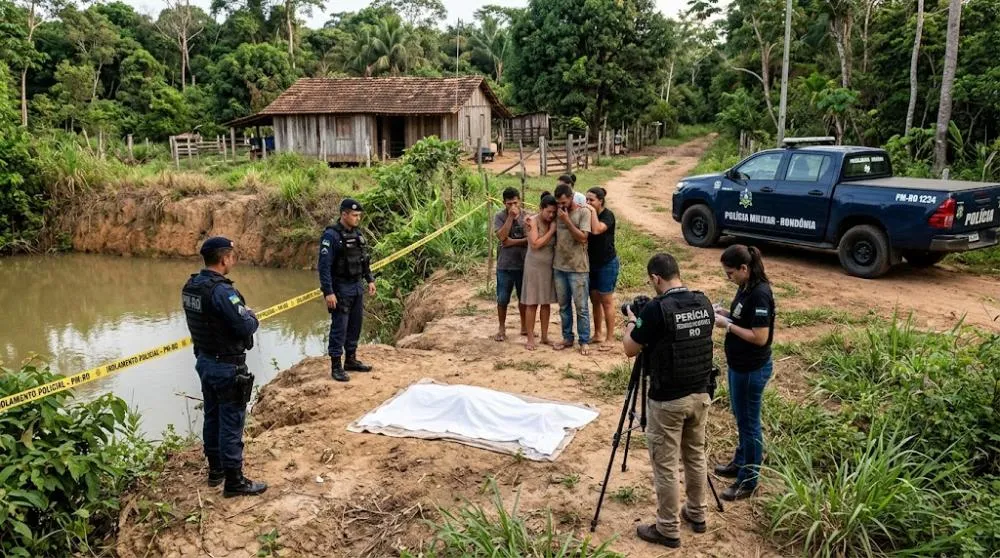 Criança de 2 anos morre após cair em represa na zona rural de Nova Brasilândia do Oeste