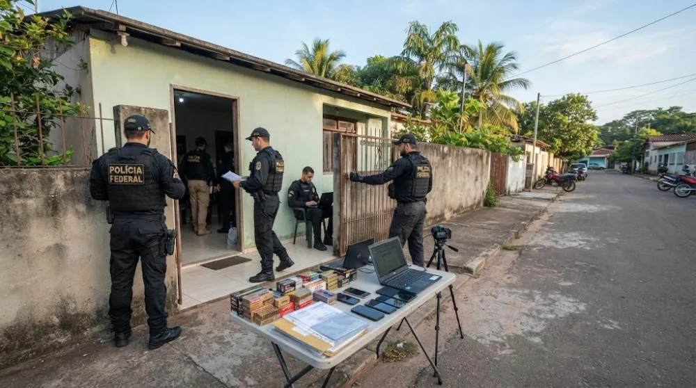 PF deflagra Operação Fogo Cruzado contra tráfico internacional de armas na fronteira